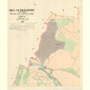 Olbersdorf - m1770-1-002 - Kaiserpflichtexemplar der Landkarten des stabilen Katasters