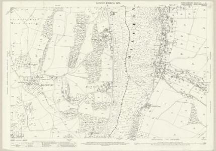 Worcestershire XLVI.8 (includes: Colwall; Little Malvern; Malvern Wells; Welland) - 25 Inch Map