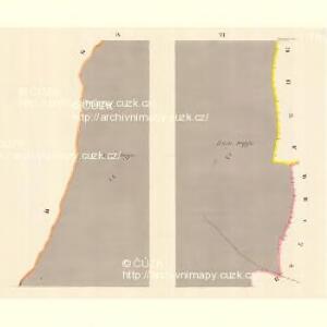 Glasdörf (Sklena Wes) - m2733-1-004 - Kaiserpflichtexemplar der Landkarten des stabilen Katasters