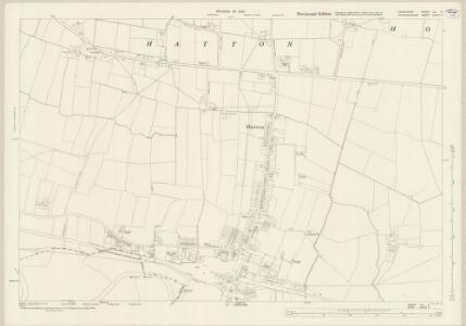 Derbyshire LIII.11 (includes: Foston and Scropton; Hatton; Hoon; Tutbury) - 25 Inch Map