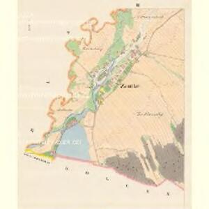 Zautke (Zudkow) - m2944-1-002 - Kaiserpflichtexemplar der Landkarten des stabilen Katasters