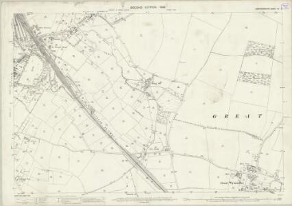 Hertfordshire XII.2 (includes: Hitchin Urban; Ippollitts; Letchworth; Wymondley) - 25 Inch Map