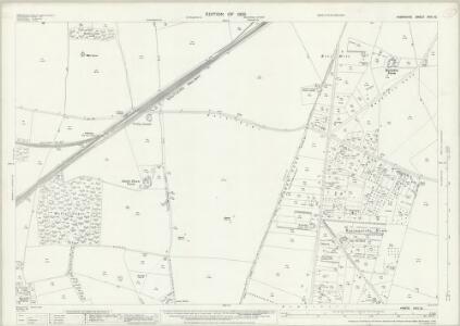 Hampshire and Isle of Wight XVIII.10 (includes: Basingstoke; Wootton St Lawrence) - 25 Inch Map