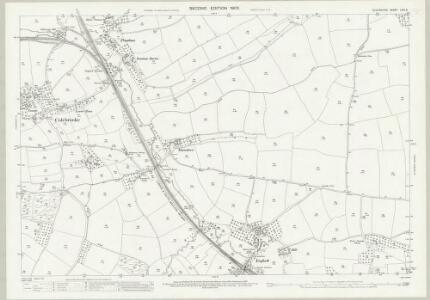 Devon LXVI.8 (includes: Colebrooke; Crediton Hamlets) - 25 Inch Map