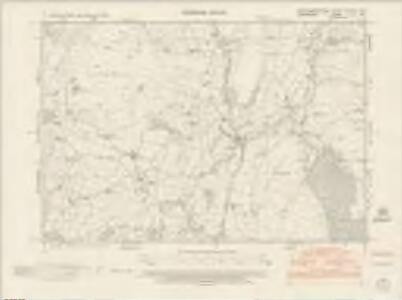 Montgomeryshire XXXVIII.NE - OS Six-Inch Map