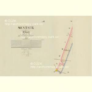 Mentaur - c4550-1-003 - Kaiserpflichtexemplar der Landkarten des stabilen Katasters