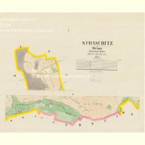 Straschitz - c7387-1-001 - Kaiserpflichtexemplar der Landkarten des stabilen Katasters