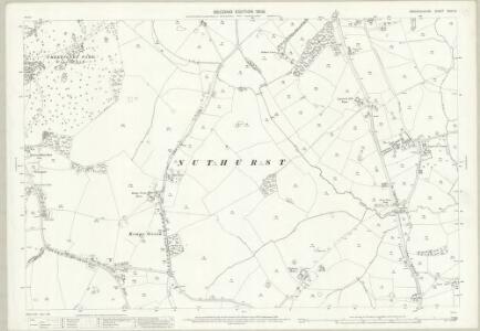 Warwickshire XXIV.16 (includes: Lapworth; Tanworth in Arden) - 25 Inch Map