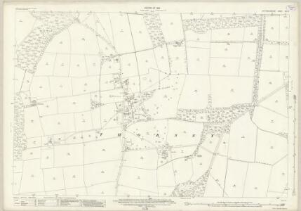 Nottinghamshire XXI.2 (includes: Thorney) - 25 Inch Map