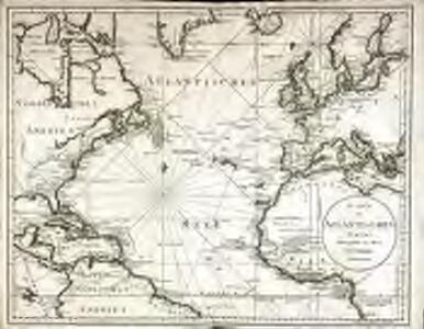 Karte des Atlantischen Oceans