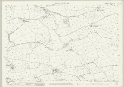 Cornwall VI.5 (includes: Bridgerule; Launcells; Marhamchurch) - 25 Inch Map