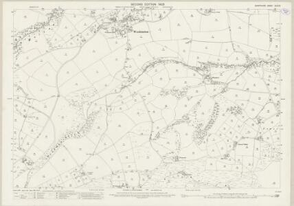Shropshire XLIX.13 (includes: All Stretton; Smethcott; Woolstaston) - 25 Inch Map