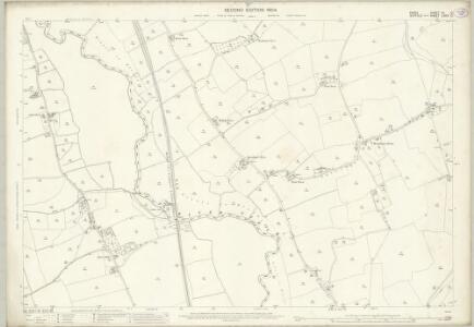 Suffolk LXXIX.12 (includes: Bures St Mary; Great Henny; Lamarsh; Little Cornard) - 25 Inch Map