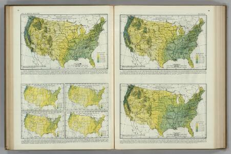 Monthly (February, March, April) Precipitation.  Atlas of American Agriculture.