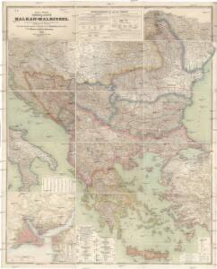 Josef v[on] Scheda's General-Karte der Balkan-Halbinsel