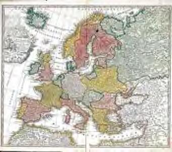 Europa christiani orbis domina in sua imperia regna et status exacte divisa