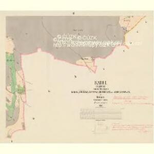 Radel (Radlo) - c6362-1-007 - Kaiserpflichtexemplar der Landkarten des stabilen Katasters
