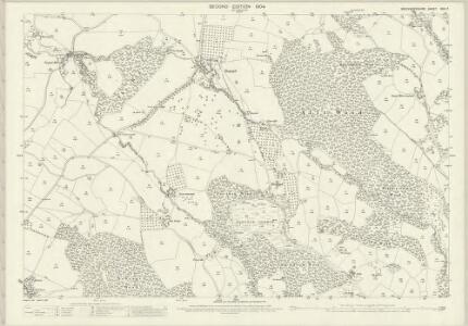 Brecknockshire XXIII.7 (includes: Llanigon; Tre Goed and  Felindre) - 25 Inch Map