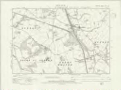 Cheshire XXV.SW - OS Six-Inch Map