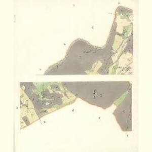 Rudelzau (Rudlawic) - m2640-1-001 - Kaiserpflichtexemplar der Landkarten des stabilen Katasters