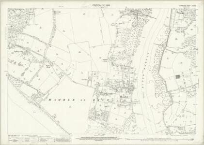 Hampshire and Isle of Wight LXXIV.5 (includes: Fareham; Hamble Le Rice; Hound) - 25 Inch Map