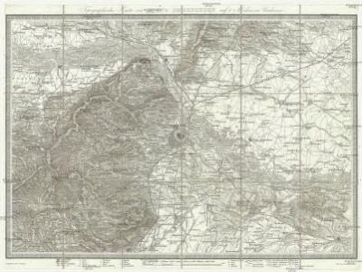 Topographische Karte von Wien's Umgebungen auf 4 Meilen im Umkreise