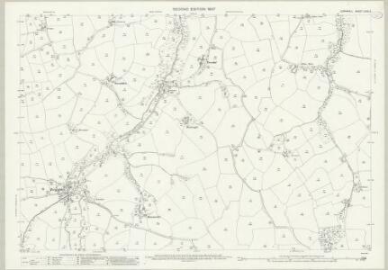 Cornwall LXXXI.2 (includes: Manaccan; St Anthony in Meneage; St Keverne; St Martin in Meneage) - 25 Inch Map