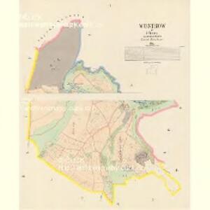 Wostrow - c5566-1-001 - Kaiserpflichtexemplar der Landkarten des stabilen Katasters