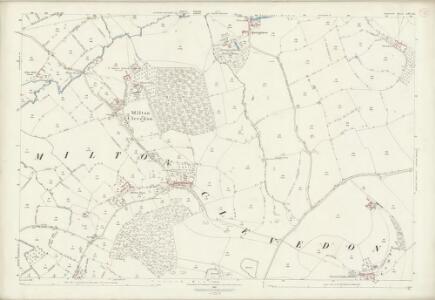 Somerset LIV.10 (includes: Batcombe; Evercreech; Lamyat; Milton Clevedon) - 25 Inch Map