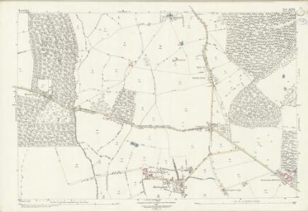 Warwickshire XLII.8 (includes: Abbots Morton; Arrow; Salford Priors; Weethley) - 25 Inch Map