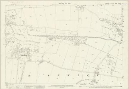 Yorkshire CLXXVIII.15 (includes: Beswick; Watton) - 25 Inch Map