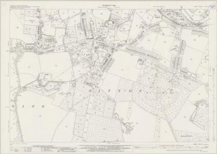 Kent XXXI.13 (includes: Aylesford; Ditton; East Malling and Larkfield) - 25 Inch Map