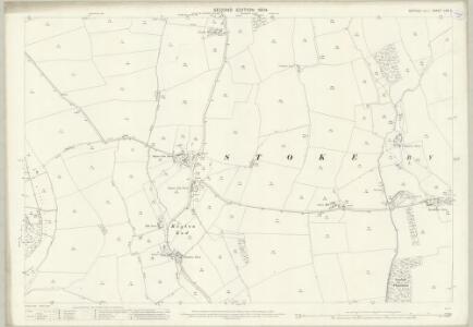 Suffolk LXXI.5 (includes: Kedington; Stoke by Clare; Wixoe) - 25 Inch Map