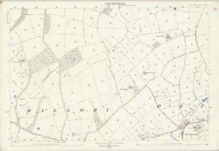 Leicestershire XXXVI.1 (includes: Newbold Verdon; Peckleton) - 25 Inch Map