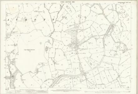 Worcestershire XVI.3 (includes: Alvechurch; Cofton Hackett) - 25 Inch Map