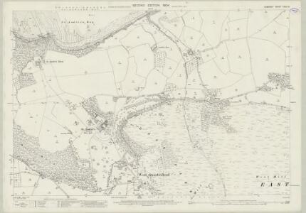 Somerset XXXVI.15 (includes: East Quantoxhead; West Quantoxhead; Williton) - 25 Inch Map