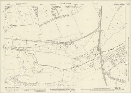 Berkshire X.7 (includes: Abingdon; Culham; Nuneham Courtenay; Radley) - 25 Inch Map