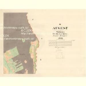 Augest - m3217-1-003 - Kaiserpflichtexemplar der Landkarten des stabilen Katasters