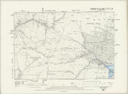 Yorkshire CCLXXXVIA.NE - OS Six-Inch Map