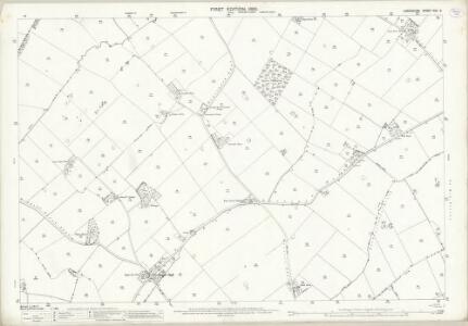 Lancashire XCII.9 (includes: Aughton; Bickerstaffe) - 25 Inch Map