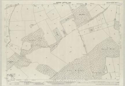 Northamptonshire VI.11 (includes: Duddington; Fineshade; Kings Cliffe; Wakerley) - 25 Inch Map