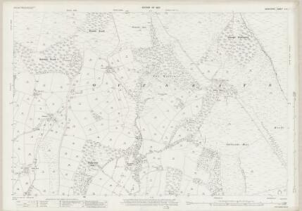 Derbyshire X.8 (includes: Hathersage; Outseats) - 25 Inch Map
