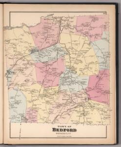 Town of Bedford, Westchester County, New York.