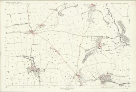 Cornwall XXXVI.7 (includes: Menheniot; Quethiock) - 25 Inch Map
