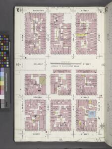 Manhattan, V. 1, Plate No. 81 [Map bounded by Rivington St., Cannon St., Grand St., Attorney St.]