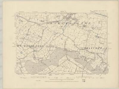 Staffordshire XXVI.NW - OS Six-Inch Map