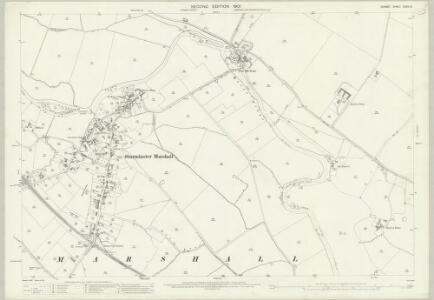 Dorset XXXIV.6 (includes: Pamphill; Shapwick; Sturminster Marshall) - 25 Inch Map