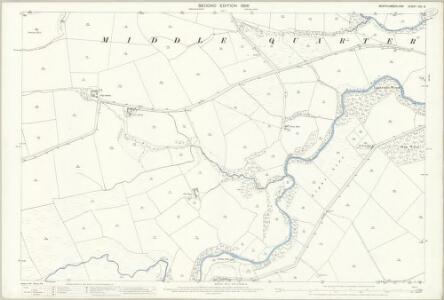 Northumberland (Old Series) CIII.5 (includes: Hexhamshire High Quarter; Hexhamshire Middle Quarter) - 25 Inch Map