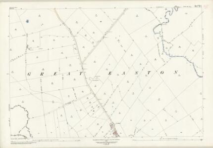 Leicestershire XLVII.5 (includes: Caldecott; Drayton; Great Easton; Neville Holt; Stockerston; Stoke Dry) - 25 Inch Map