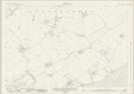 Anglesey XXII.15 (includes: Llangeinwen; Newborough) - 25 Inch Map